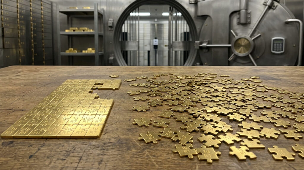 Gold token e Receipt token Excelior